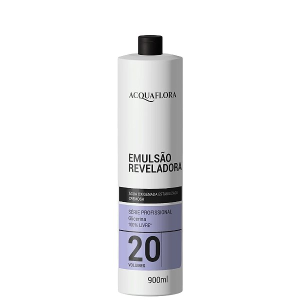Água Oxigenada 20 Volumes 900ML Acquaflora