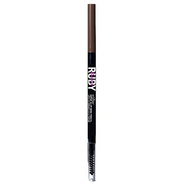 Lápis Ultrafino Gobrow Medium Brown REF. RP04B Ruby Kisses