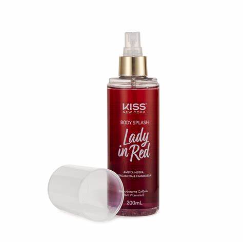 Body Splash Lady In Red Kiss New York