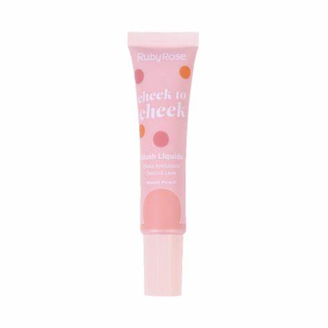 Blush Liquido Cheek To Cheek Sweet Peach REF. HB61165 Ruby Rose
