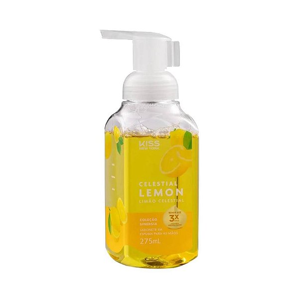 Sabonete Espuma Celestial Lemon REF. SE14B Kiss New York