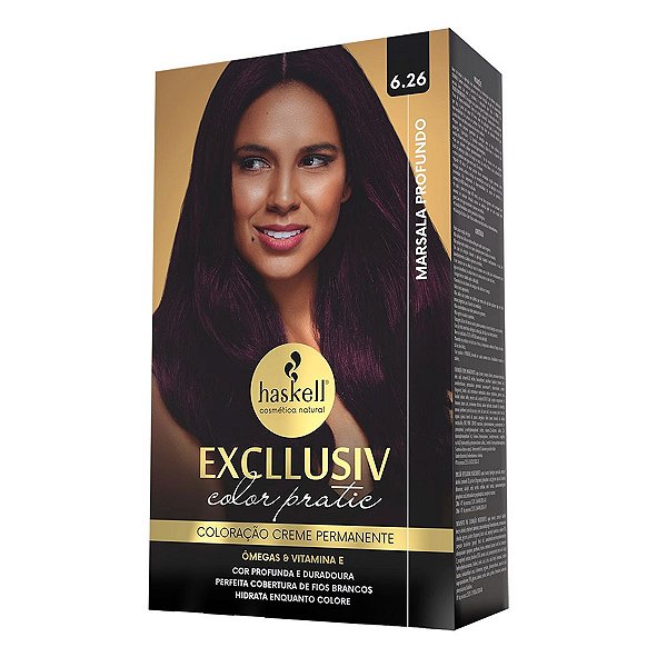 Kit Tintura Color Pratic Excllusiv 6.26 Haskell