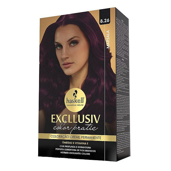 Kit Tintura Color Pratic Excllusiv 8.26 Haskell
