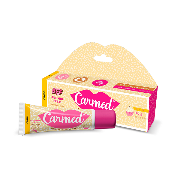 Hidratante Labial BFF Beijinho FPS30 10G Carmed