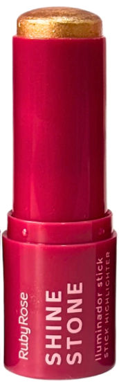 Iluminador Stick Shine Stone Pearly Glam REF. HBM7 Ruby Rose