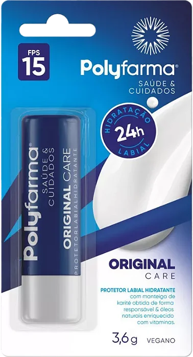 Protetor Labial Original F15 3,6G Polyfarma