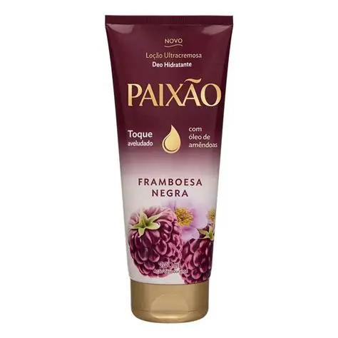 Hidratante Ultracremoso Framboesa Negra 200ML Paixão