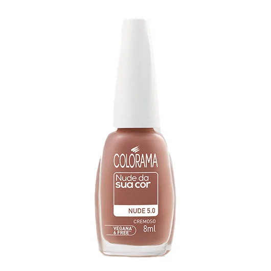 Esmalte Nude Na Sua Cor Nude 5.0 8ML Colorama