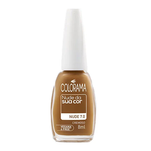 Esmalte Nude Na SUa Cor Nude 7.0 8ML Colorama