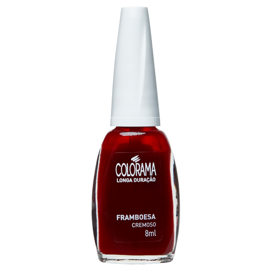 Esmalte Verniz E Cor Framboesa 8ML Colorama