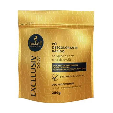 Pó Descolorante Excllusiv Color 250G Haskell