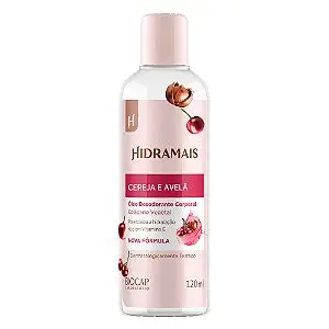 Óleo Corporal Cereja e Avelã 120ML Hidramais