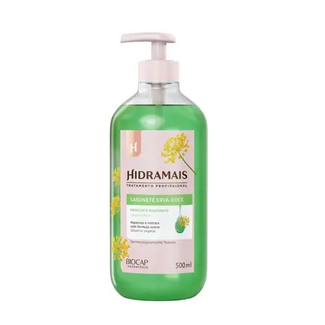 Sabonete Liquido Erva Doce 500ML Hidramais