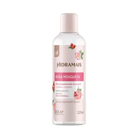 Óleo Corporal Rosa Mosqueta 120ML Hidramais