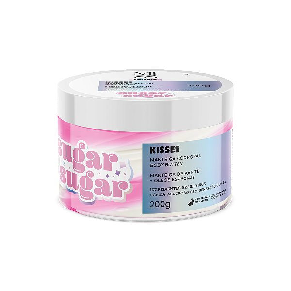 Manteiga Corporal Sugar Sugar Kisses 200G Yelsew