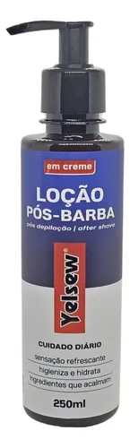 Loção Pós Barba Creme 250ML Yelsew