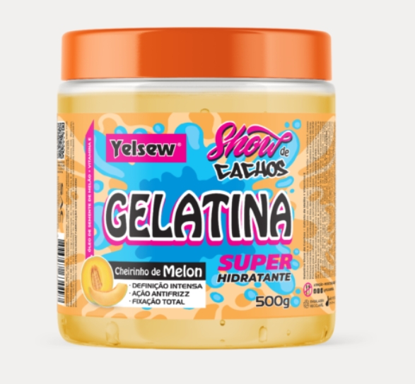 Gelatina Show de Cachos Melon 500G Yelsew