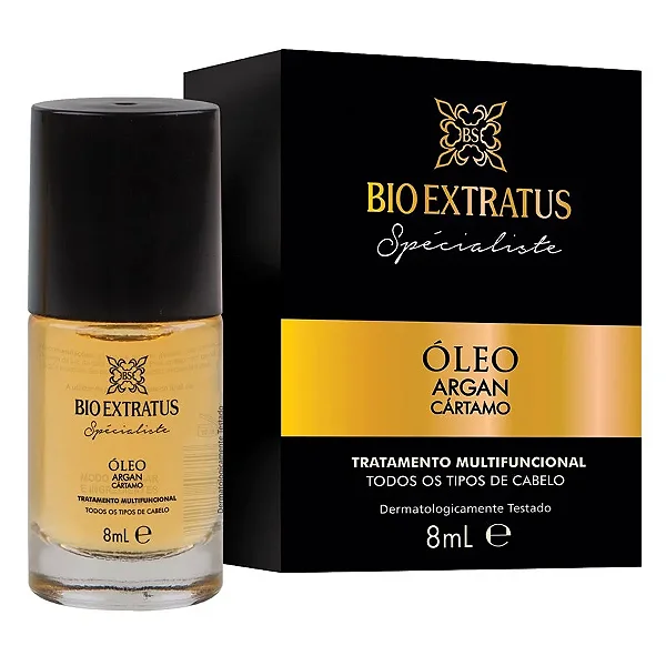 Óleo Argan Cartamo 8ML Bio Extratus