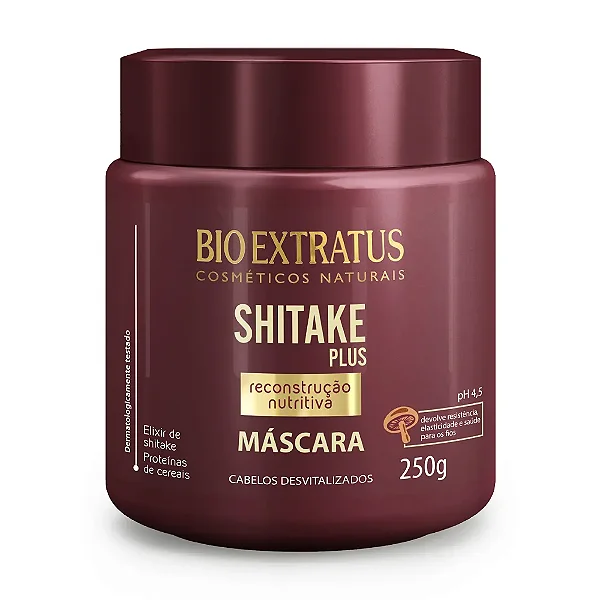 Máscara Shitake Plus Nutritiva 500G Bio Extratus