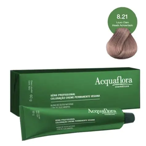 Coloração Vegana 8.21 60G Acquaflora