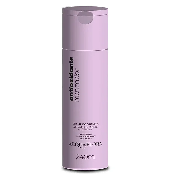 Shampoo Matizador 240ML Acquaflora