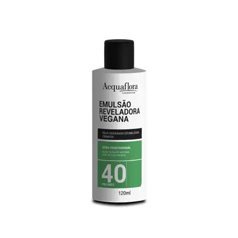 Emulsão Reveladora Vegana 40VOL 120ML Acquaflora