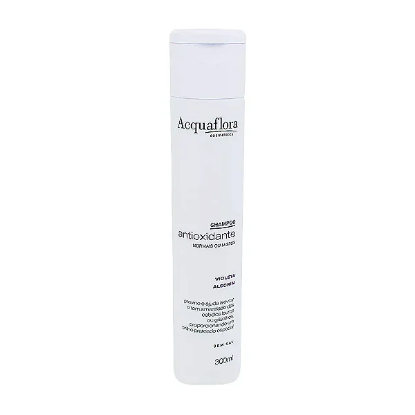 Shampoo Antioxidante Normais ou Mistos 300ML Acquaflora