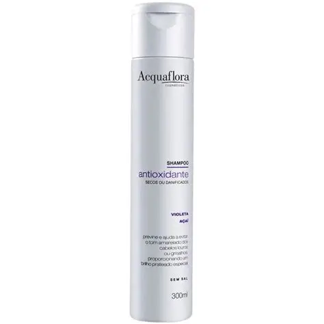 Shampoo Antioxidante Secos Ou Danificados 300ML Acquaflora