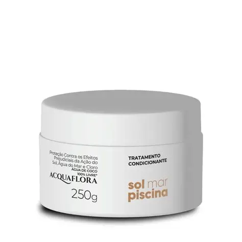 Máscara Sol Mar e Piscina 250G Acquaflora