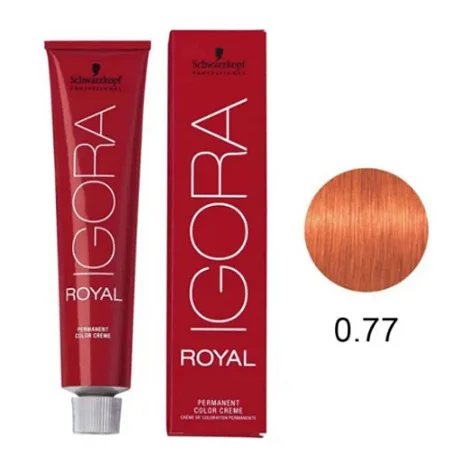 Coloração Igora Royal 0.77 60G Schwarzkopf