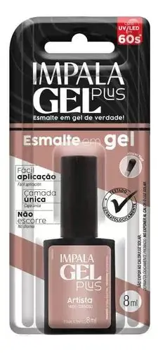 Esmalte Gel Plus Artista Nude 8ML Impala