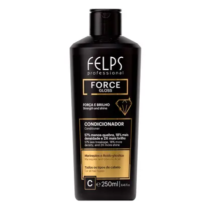 Condicionador Force Gloss 250ML Felps