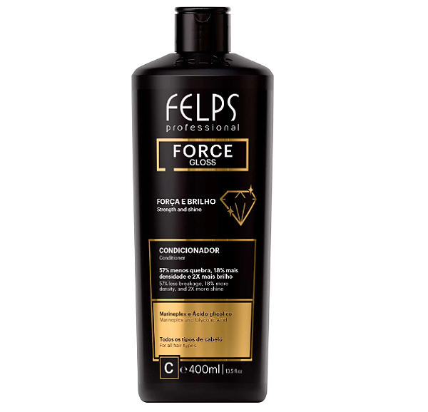 Condicionador Force Gloss 400ML Felps