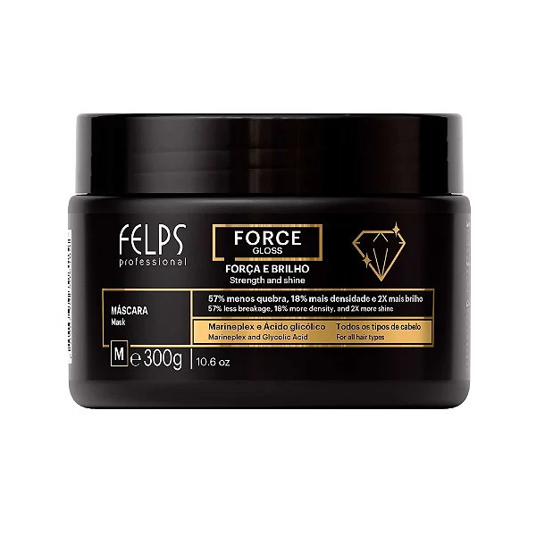 Máscara Force Gloss 300G Felps