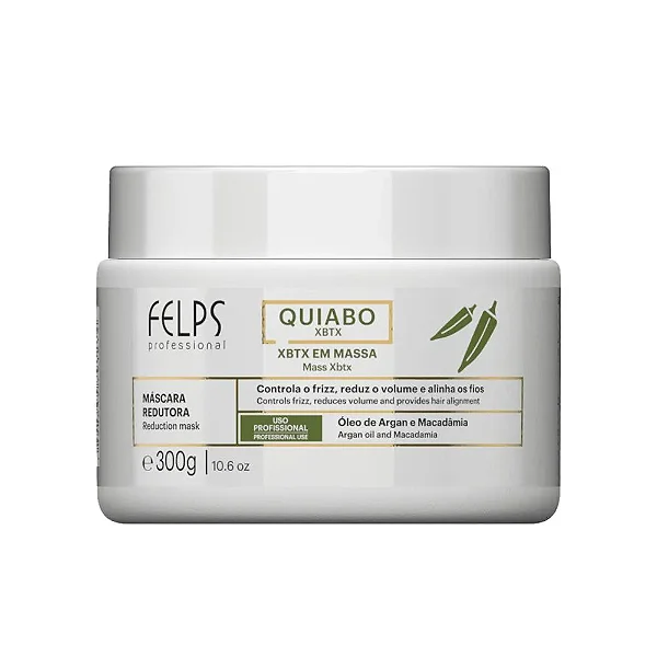 Máscara Óleo De Argan E Macadâmia 250G Felps