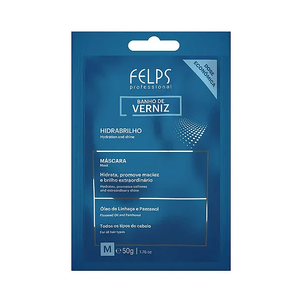 Máscara Sachê Banho De Verniz 50G Felps