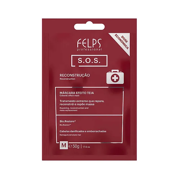 Máscara Sachê S.O.S. Reconstrução 50G Felps