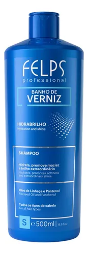 Shampoo Banho De Verniz 500ML Felps
