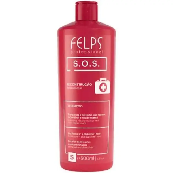 Shampoo S.O.S. Reconstrução 500ML Felps