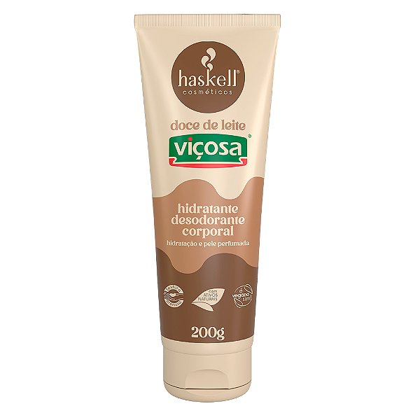 Hidratante Desodorante Corporal Doce De Leite 200G Haskell