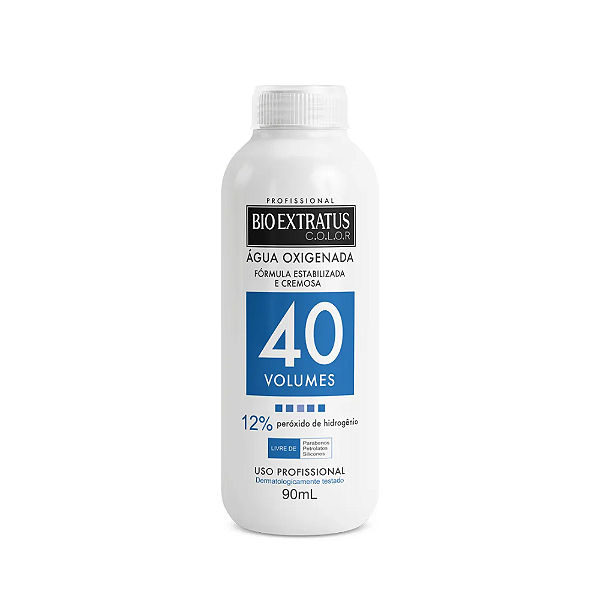 Água Oxigenada Color 40 VOL. 90ML Bio Extratus