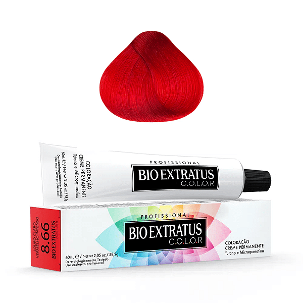 Coloração Profissional Bio 8.66 58,2G Bio Extratus