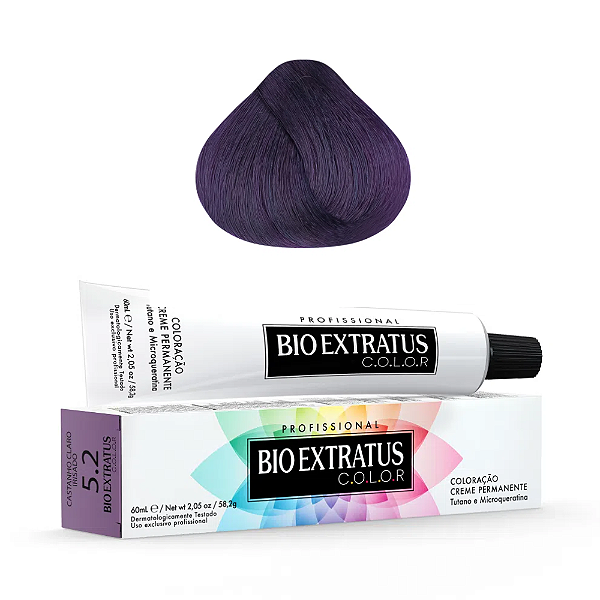 Coloração Profissional Bio 5.2 58,2G Bio Extratus