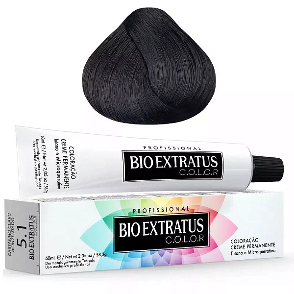 Coloração Profissional Bio 5.1 58,2G Bio Extratus