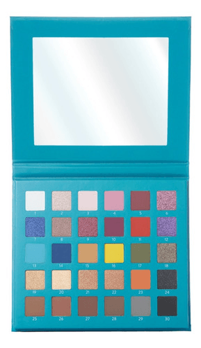 Paleta De Sombras 30 Cores 1017/C1 Catharine Hill