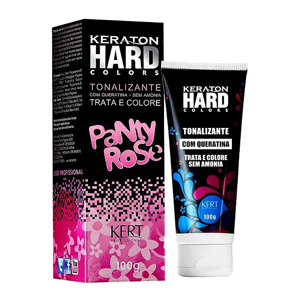 Tonalizante Hard Color Panty Rose 100G Kert