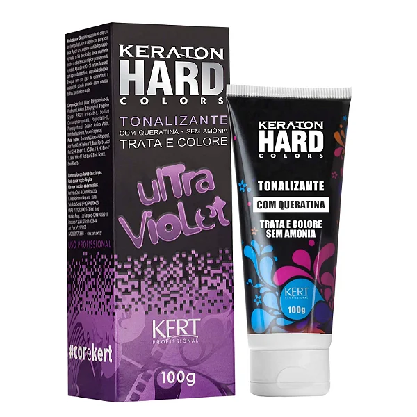 Tonalizante Hard Color Ultra Violet 100G Kert