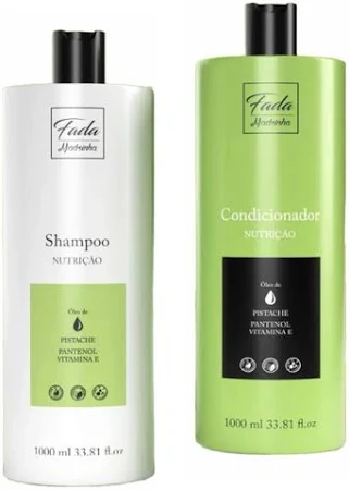Kit Sh+Cond Nutrição Equilibrada Pistache E Pantenol Fada Madrinha