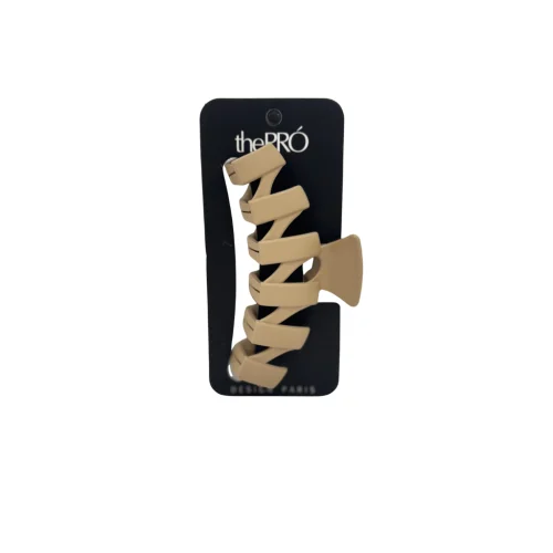 Prendedor Elegante Coffee Matte REF. 24027G Thepro