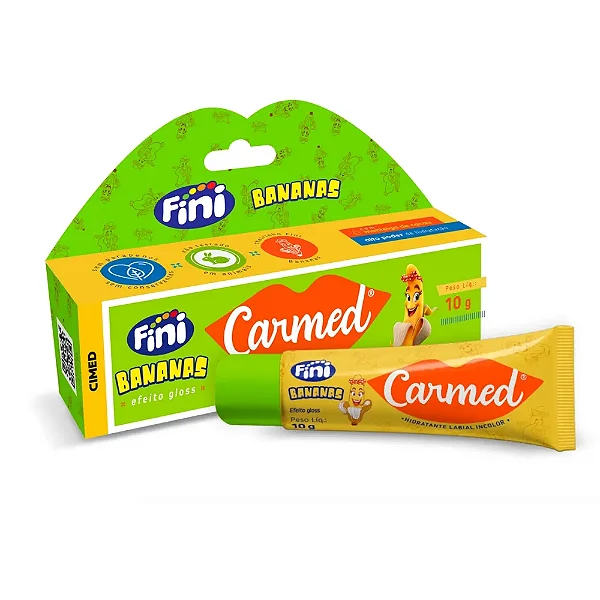 Hidratante Labial Fini Banana 10G Carmed